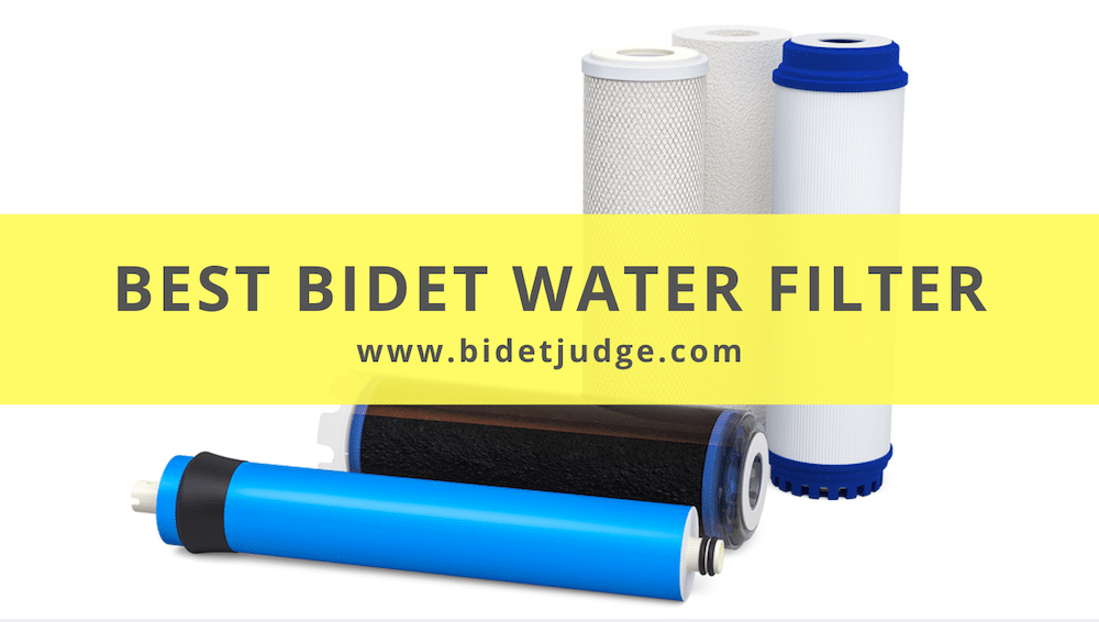 bidet water filter