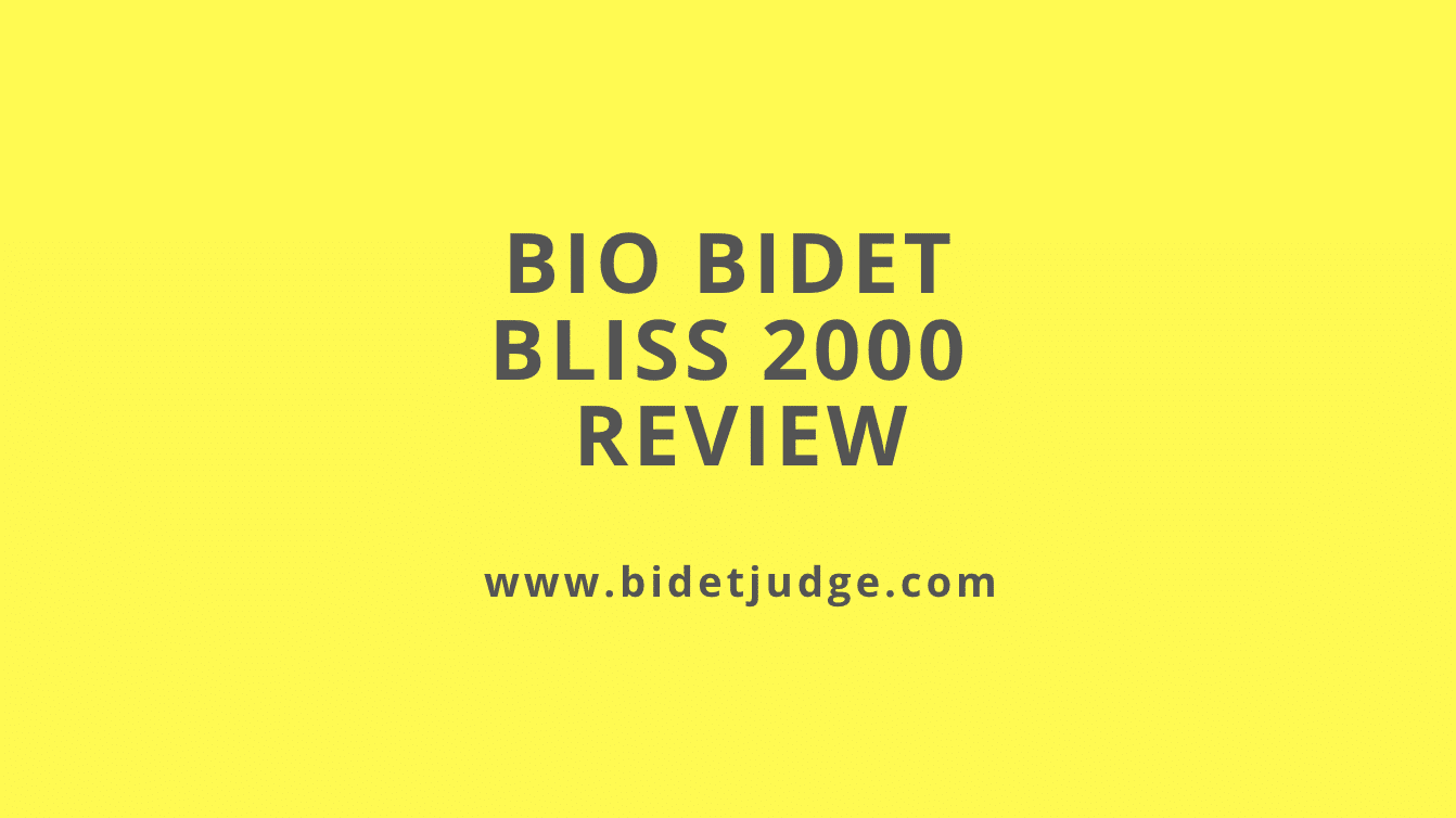 bio bidet 2000 review