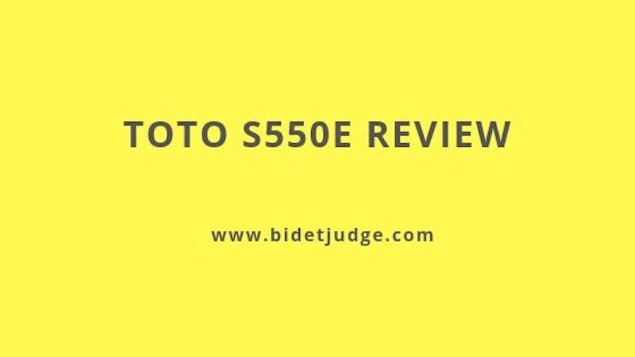 toto washlet s550e review