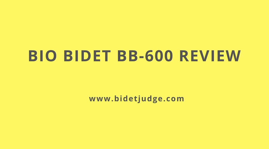 bio bidet bb-600 review