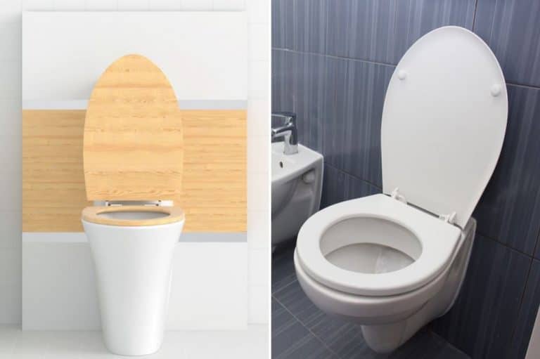 wood toilet seat vs plastic toilet seat